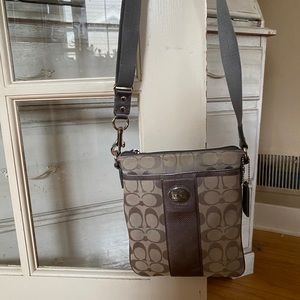 Coach cross-body purse